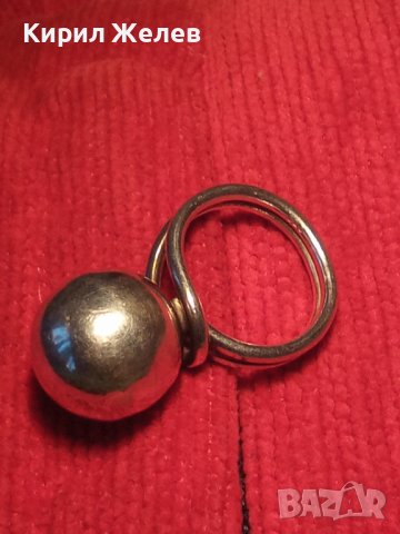 СРЕБЪРЕН ФЕШЪН АР ДЕКО СТИЛ ВИНТИДЖ ПРЪСТЕН СРЕБРО 925 РЪЧНА МАЙСТОРСКА ИЗРАБОТКА 7629