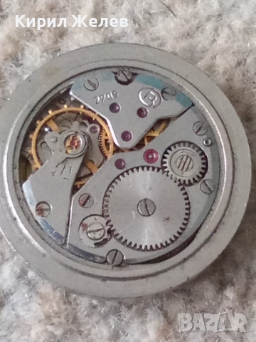 Механизъм с циферблат от стар ръчен часовник 52133, снимка 8 - Мъжки - 52270316