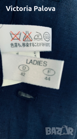 Луксов бранд AIGNER рокля 100% лен, снимка 8 - Рокли - 44552706