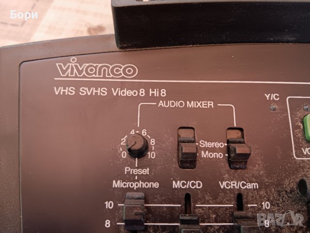 Аудио/Видео център VHS,SVHS,video 8,HI 8, снимка 5 - Плейъри, домашно кино, прожектори - 42070359