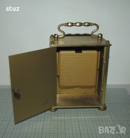 Немски настолен часовник Eble, снимка 9 - Антикварни и старинни предмети - 52219064