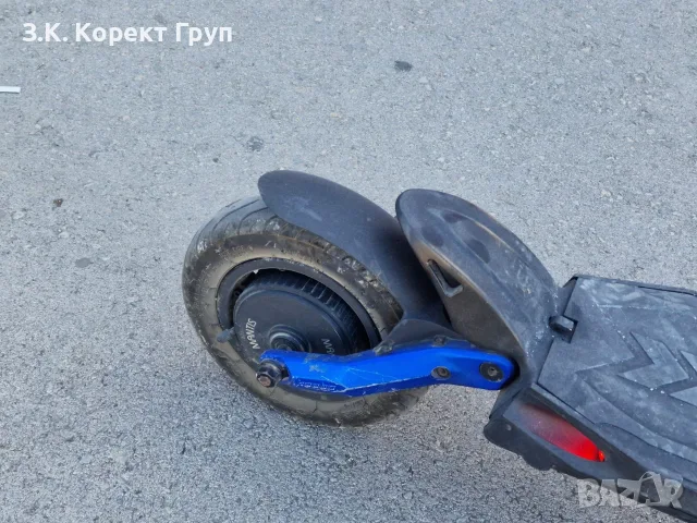 Електрически скутер-тротинетка KAABO MANTIS 10 ECO 800W BLUE ДО 50 КМ/Ч, снимка 5 - Друга електроника - 55987228