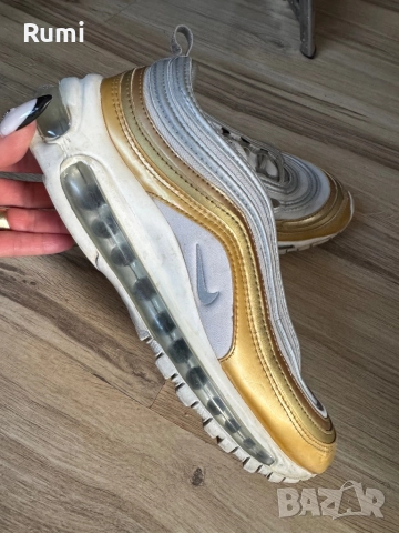Оригинални маратонки Nike Air Max 97 Metallic Gold! 39 н
