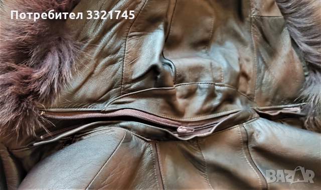 Дамско манто – яке от естествена кожа. Хит промоционална цена!!!, снимка 8 - Палта, манта - 36079078