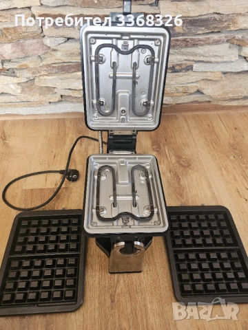 Професионален гофретник KRUPS, снимка 2 - Тостери - 53841755