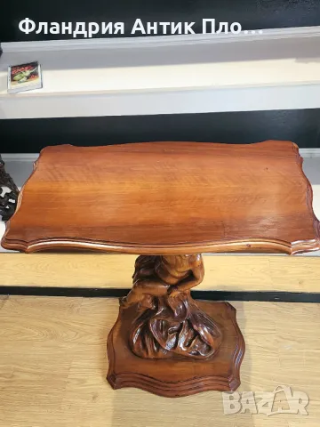Старинна конзолна маса Cherub, снимка 7 - Антикварни и старинни предмети - 47955332