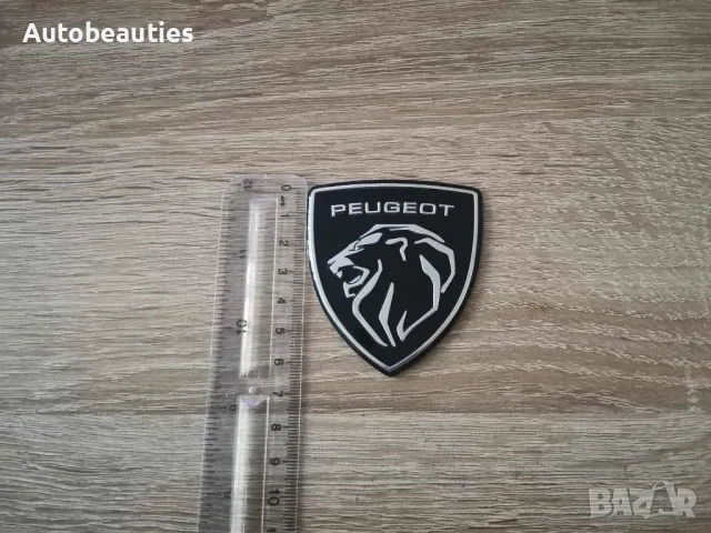 стикер Пежо Peugeot с новото лого среден размер, снимка 5 - Аксесоари и консумативи - 48111414