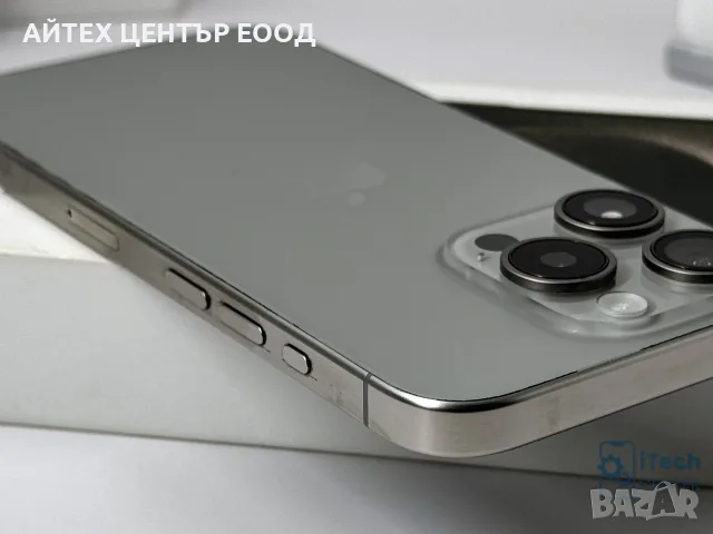 iPhone 15 Pro, 128GB, Natural Titanium, 100% батерия, ОТЛИЧЕН, 1г. ГАРАНЦИЯ!, снимка 7 - Apple iPhone - 56005542
