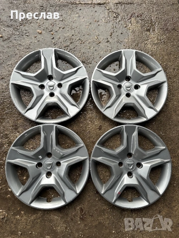 4 броя оригинални тасове за Dacia Sandero, Sandero Stepway 16