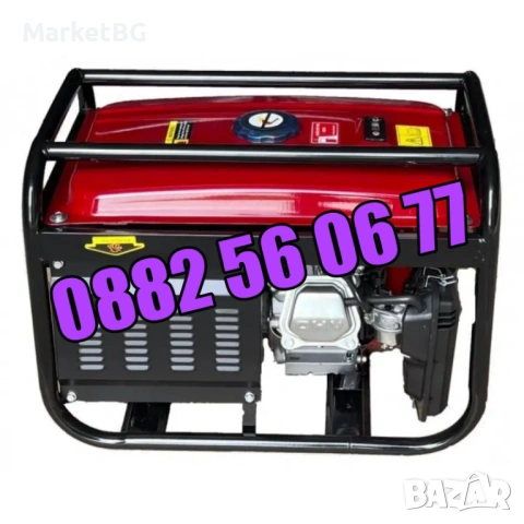 Генератор на газ, бензин и метан, четиритактов генератор за ток 3,5 kW, снимка 5 - Други машини и части - 53711088