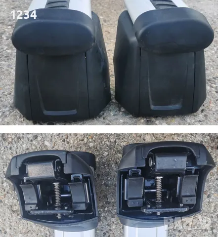 НОВИ оригинални алуминиеви напречни греди за AUDI A3 рейки багажник , снимка 10 - Аксесоари и консумативи - 48622692