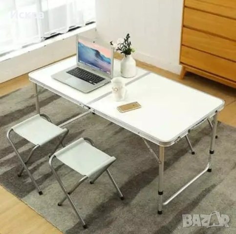 Сгъваема маса със столове , снимка 4 - Къмпинг мебели - 41977263