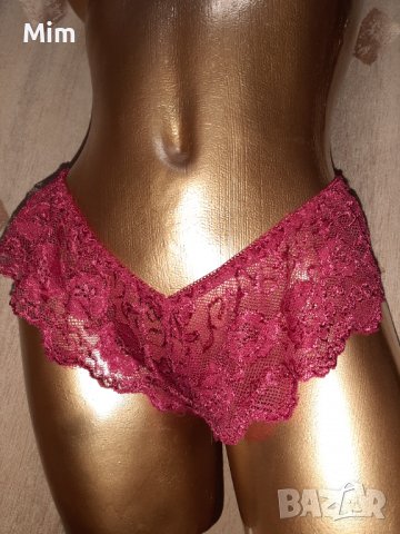 4XL Червена дантелена бразелиянка , снимка 6 - Бельо - 39806873