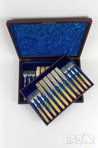 Стари английски прибори за риба, снимка 1