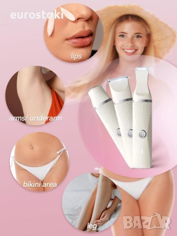 Unibono Безжичен тример, акумулаторна електрическа самобръсначка , снимка 6 - Тримери - 51409952