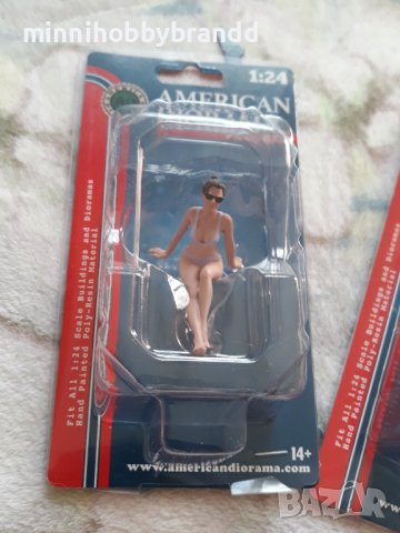 American Diorama Figures 1.24 scale buildings and Diorams. Hand pianted poly-resin material. , снимка 8 - Колекции - 42339477