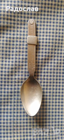 Стара лъжица , снимка 2 - Прибори за хранене, готвене и сервиране - 44437472