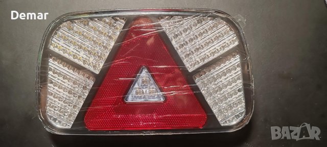 Универсални задни светлини за ремарке 12V 24V LED с 6-пинов байонетен щепсел , снимка 5 - Аксесоари и консумативи - 41724209