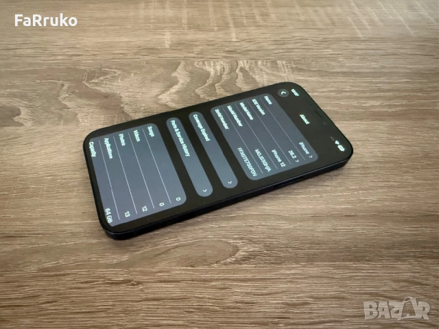 ❗️🔝 iPhone 12 ••64GB•• //iOS 26.2// „Black“ ❗️🔝, снимка 4 - Apple iPhone - 52988450