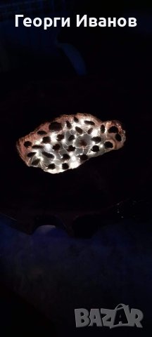 Холна Маса с епоксидна смола и светещ плот , снимка 5 - Маси - 44428427