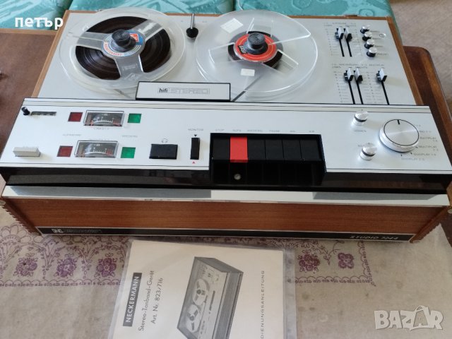 Ролков магнетофон Neckermann, снимка 10 - Декове - 41973944