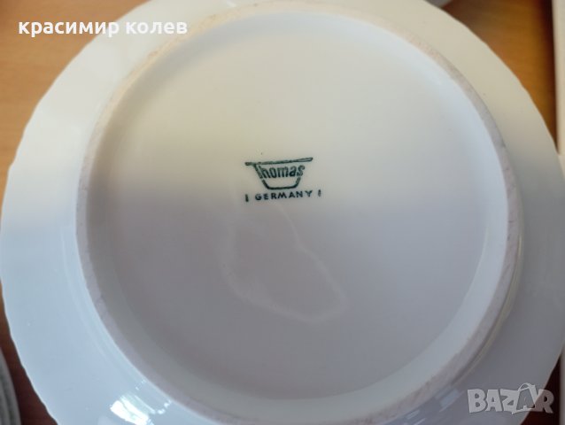 немски порцеланов сервиз за хранене "THOMAS", снимка 7 - Сервизи - 41579134