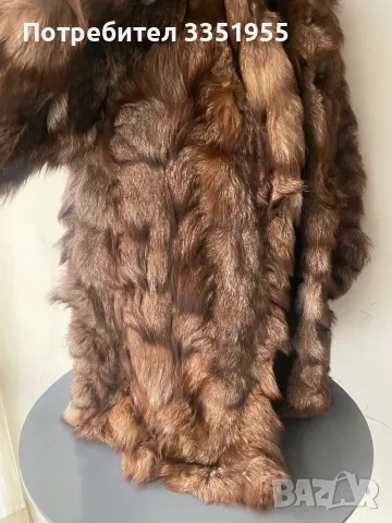 Винтидж палто естествен косъм, снимка 6 - Палта, манта - 49072248