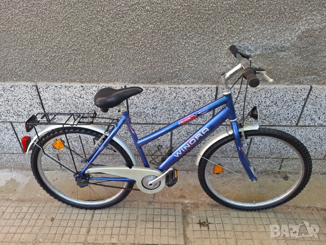 Велосипед градски 26 цола с калници и багажник отличен, снимка 8 - Велосипеди - 51750282