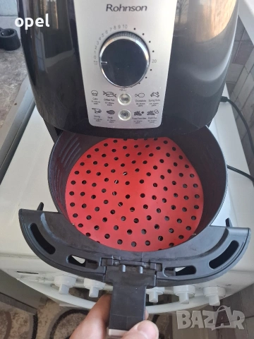 продавам air frayer Rohmson 5l, снимка 3 - Фритюрници - 53179282