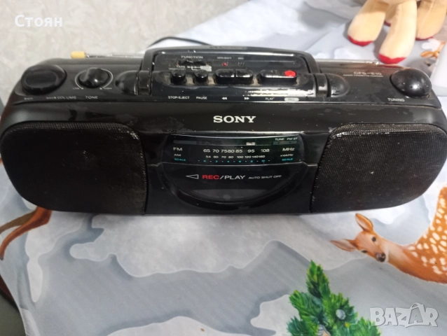 касетофон сони