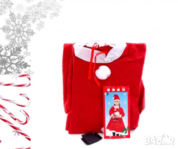 Коледна премяна за момиче, снимка 4 - Детски комплекти - 48263880
