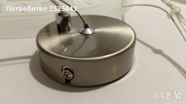 Абажур (Пендел) с Нова LED крушка - Е27 - 9W - 4000K, снимка 7 - Лампи за таван - 41801008