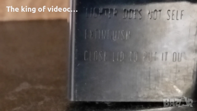 Метална бензинова запалка TOBACCO , снимка 6 - Запалки - 53397333