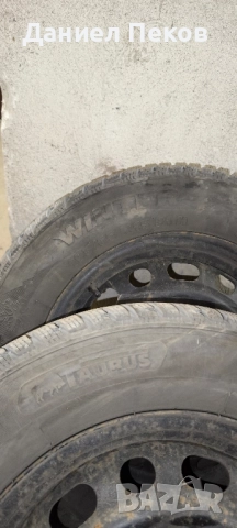 Зимни гуми с джанти 195/65/15, снимка 8 - Гуми и джанти - 52056134