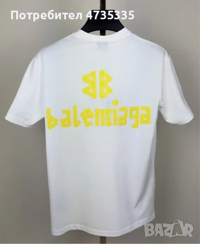 Мъжка тениска Balenciaga, снимка 2 - Тениски - 53498376