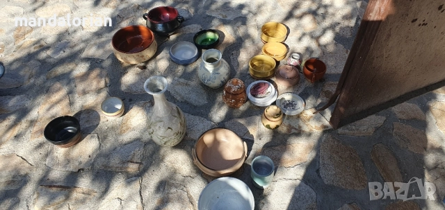 Българска керамика - сервиз,чаши, чинии, вази, купи, , снимка 8 - Сервизи - 51828604