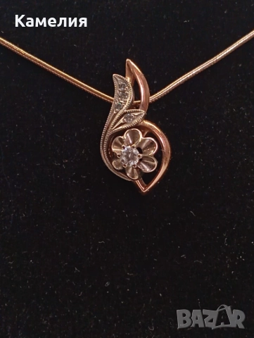 Руско злато , снимка 2 - Колиета, медальони, синджири - 52635010