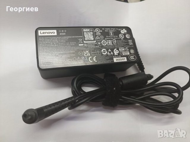 Захранващ адаптор Lenovo ADLX45NCC3A original AC-adapter 45 watt, снимка 2 - Части за лаптопи - 41572881