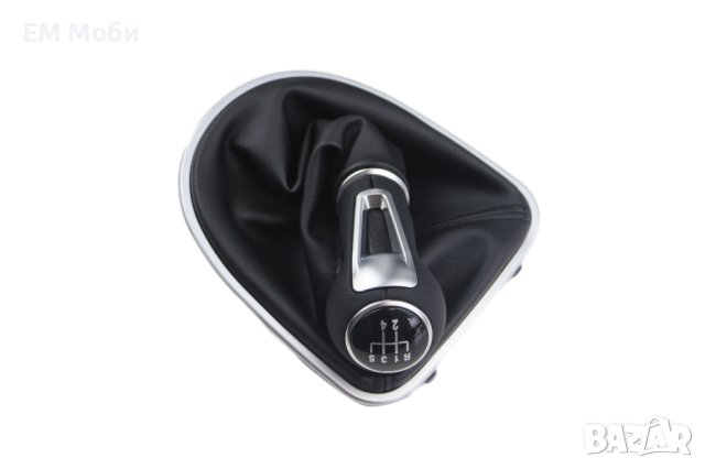 Топка за скоростен лост с Маншон за Сеат SEAT Leon II 2005 - 2012 Toledo Altea XL с 5/6 скорости, снимка 3 - Аксесоари и консумативи - 37662670