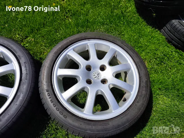 ПРОМО Алуминиеви Джанти за Peugeot Citroen 4x108 16 цола.Отлично състояние., снимка 6 - Гуми и джанти - 50110064