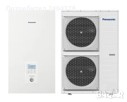 Нова!! Термопомпа Panasonic Aquarea T-CAP, 9 kW, трифазна, снимка 2 - Климатици - 55889464