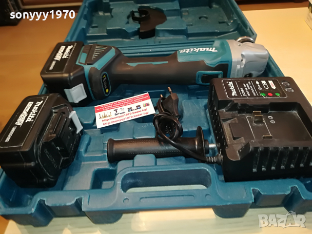 MAKITA ФЛЕКС+LI-ION BATTERY X2+CHARGER 2503221853, снимка 7 - Куфари с инструменти - 36232333
