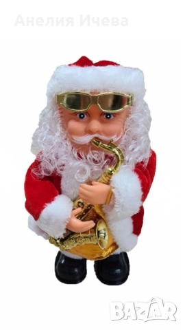 Коледна украса Танцуващ Дядо Коледа SD23, снимка 3 - Декорация за дома - 51558790