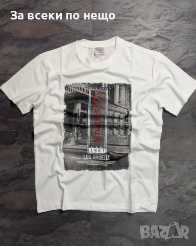 Guess Мъжка Тениска👕Мъжка Блуза С Къс Ръкав - Различни Модели Код NGHSP8, снимка 3 - Тениски - 53690236