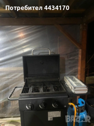 Спешно! Газов грил (барбекю) – Модел 2024 г. – 9 kW + Куфар с аксесоари, снимка 3 - Барбекюта - 53315389