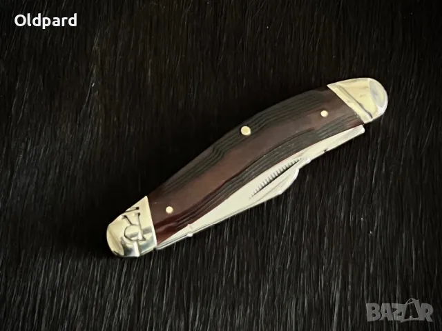 Среден сгъваем джобен нож High Plains Sowbelly (Rough Ryder). RR2050, снимка 4 - Ножове - 48617448