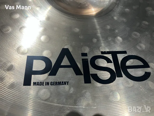 Чинел Paiste PST5 Ride 20" | Ярък и мощен райд, снимка 2 - Ударни инструменти - 55988042