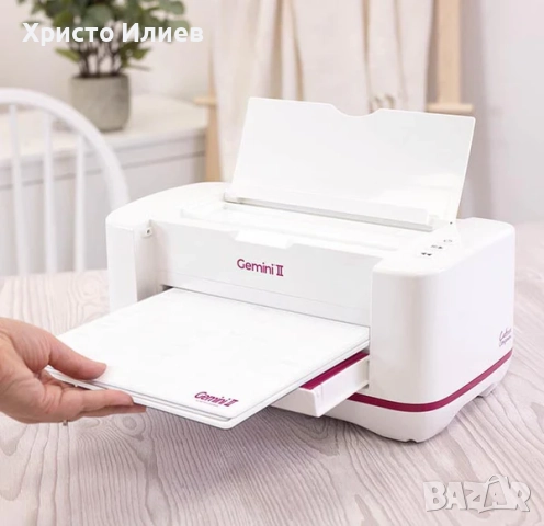 Машина за щанцоване и релеф Gemini II Плотер, снимка 2 - Друга електроника - 52536896