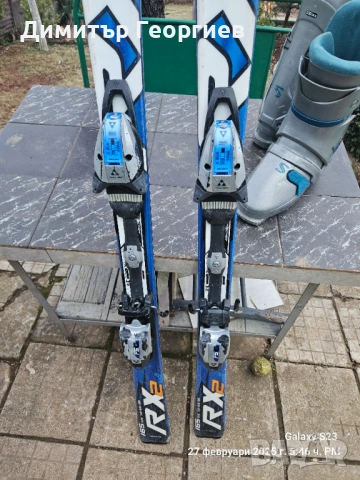 Ски и ски обувки ските са сервизирани 160 см обувките са запазени едните 44 номер другите 42 номер, снимка 3 - Зимни спортове - 53720454