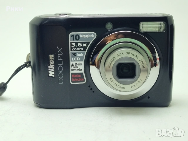 Nikon COOLPIX L20 10.0MP Digital Camera , снимка 5 - Фотоапарати - 53805044